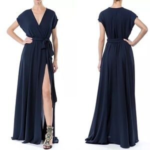 MEGHAN LOS ANGELES
Women's Jasmine Maxi
Dress size Large  Blue navy